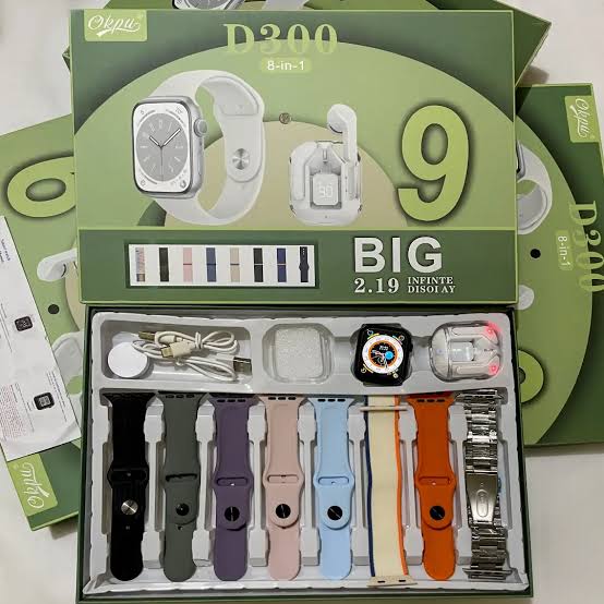 D300 Smart Watch + Air 31 Airbuds