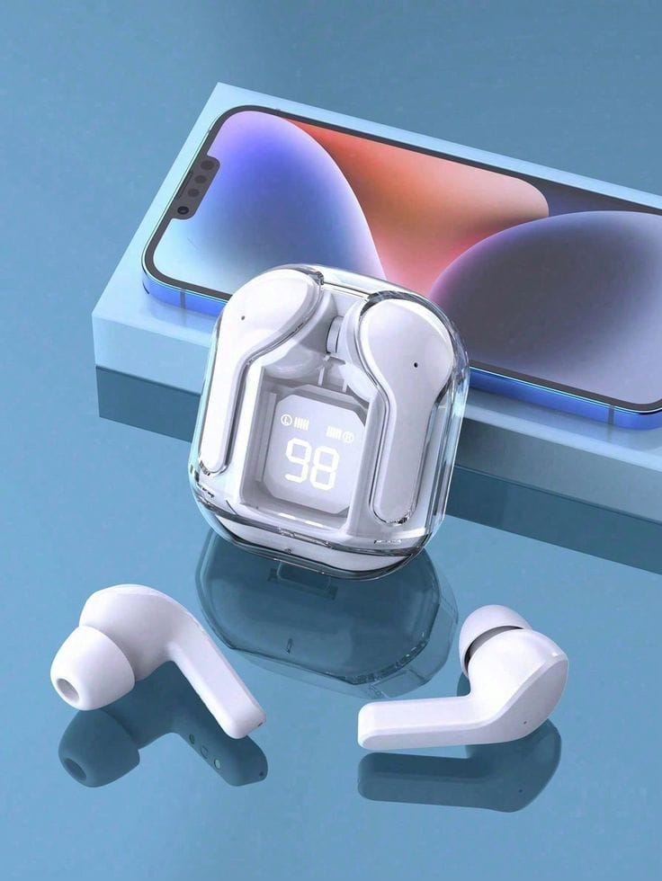 pransparent airbuds